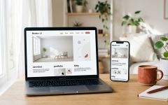 Kombi-Aktion: Website auf Laptop und Smartphone